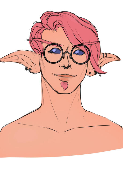 Pinky, by TheIronLeaf