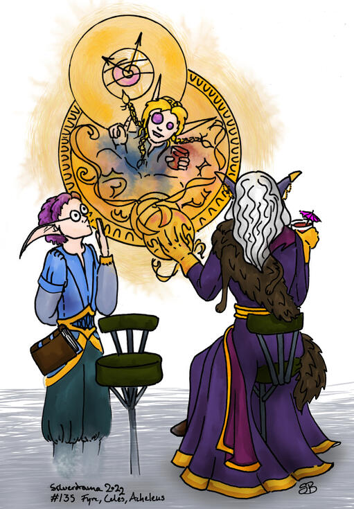 A Witness of Chronomancy, By Silverdrama