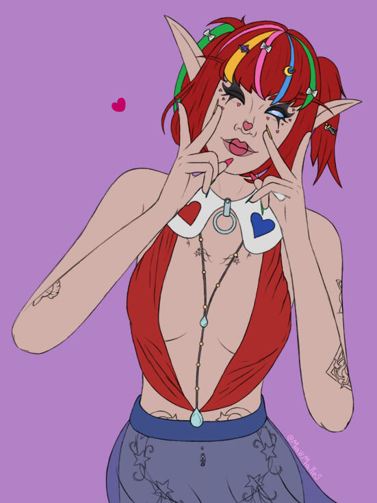 Bust Flat Colours