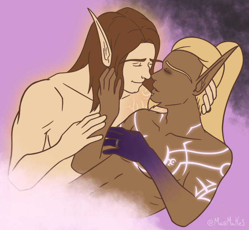 In His Light's Embrace