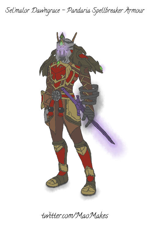 Pandaren Stationed Sunreaver Regalia
