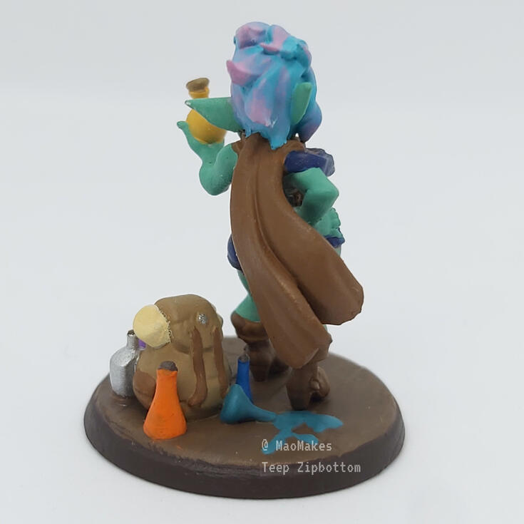 Model by Twin Goddess Miniatures, Painted by me